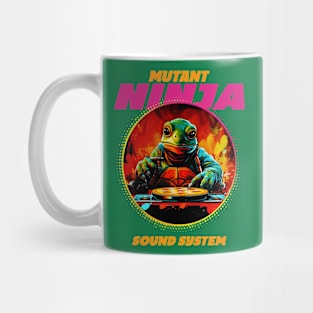 Mutant Ninja Sound System Turtle DJ Mug